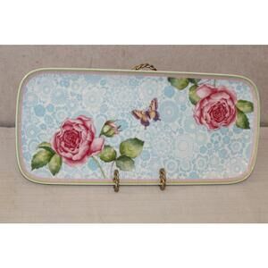 Villeroy & Boch Rose Cottage Large Sandwich Tray - RARE